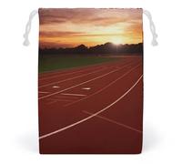 FCTVSKLN Sacs de rangement Dusk Running Track imprimé sac de maquillage sacs réutilisables sacs jouets sac de toilette organisateur sacs multi-usages, style, 12 x 18 cm, moderne, Style :, 1 count