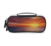 FCTVSKLN Trousse de maquillage organiseur de maquillage imprimé mer et coucher de soleil - Trousse de maquillage de voyage pour femme - Style - Taille unique, Style :, Taille unique, Trousse de