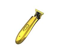 Fcuajdkq Tondeuse à Cheveux Rechargeable Professionnelle Tondeuse à Cheveux éLectrique Barbe Rasoir Coupe de Cheveux Rasage Machine (Or)