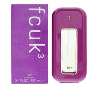 FCUK 3 Her Eau De Toilette 100ml For Women