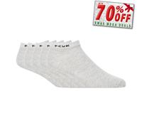 Fcuk 5pk Hommes Baskets Chaussettes Souple Décontracté Supportif Confort