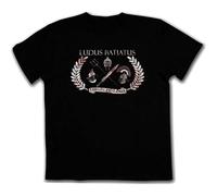 FCVesdxa44 DDD LUDUS BATIATUS Spartacus T-Shirt - Sanguis Et Gloria TV Whitfield Series T-Shirt Black M