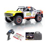 FCXㅤ FMS Ford Bronco U4 Camion RC sans balais 1/18 avec éclairage télécommandé, système de refroidissement 4WD transmission RC Crawler pour adultes, sans balais (RS 2025)