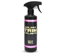 FCX GOLD Golden Trim & Plastic 500ml Super Rénovateur Plastiques Voiture Intense, Restaurateur Hydratant Réparateur Puissant et Durable, Rajeunisseur Brillant Moulures Produit Detailing Professionnel