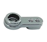 Fcx24 Servocommande de direction, Servocommandes RC, Pièces de mise à niveau de bras de servo en alliage d'aluminium Fcx24 Pièces d'automobiles RC, Partie de mise à niveau du bras d'asservissement
