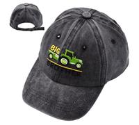 FCXVXCL Big Brother Tractor Wagon Casquette de Baseball pour Enfant,Casquette Chapeau de Soleil Casquettes Broderie de Baseball Réglable for Enfants 3-8 Years Old, Black