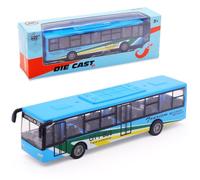 FCXVX us Jouet Puissance de Friction Voitures Jouets Enfant Mini Voitures À Modèle de Bus Jouets À Partir comme Enfant Cadeau D’Anniversaire Souvenir Typique ou Objet Collection Populaire Bleu