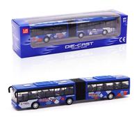 FCXVXCL Bus Jouets Enfant, Pull Back Voiture, Modèle de Bus Jouet, Petite Voiture Enfant, Cadeau De FêTe d'anniversaire,Convient aux Enfants de Plus de 3 Ans 22 * 4 * 3.2cm