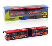 FCXVXCL Bus Jouets Enfant, Pull Back Voiture, Modèle de Bus Jouet, Petite Voiture Enfant, Cadeau De FêTe d'anniversaire,Convient aux Enfants de Plus de 3 Ans(Rouge)