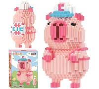 FCXVXCL Capybara Blocs de Construction, 1526 Pièces Mini Block Models Micro Briques, Mini Brique Figure Capybara, DIY Mini Blocs De Briques Jouet Set, pour Enfants Et Adultes Artisanat Fait Main