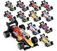 FCXVXCL F1 Voiture de Course 12 Pièces Voiture de F1 Modèle Formule 1 Formula Racing Jouets Alliage Diecast Voitures Collection Couleur Aléatoire Cadeau pour Garçons et Filles