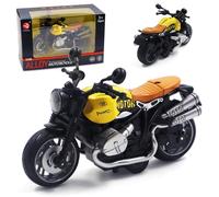 FCXVXCL Jouets de Motos en Alliage Moto Modèle Jouet Simulation Jouet Mini de Moto Les Garçons et Les Jeux Éducatifs pour Filles, Cadeau De FêTe d'anniversaire