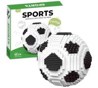 FCXVXCL Kits Construction de Football Bloc Construction de Basketball Micro Blocs Modèle 3D Classiques Jouet Attrayant Noël Cadeau pour Les Enfants Décorations Collections