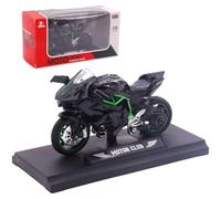 FCXVXCL Modèle Moto Véhicules À Moteur Moto Modèle Réduit Voiture Jouet en Alliage Haute Simulation Objets De Collection Reproduction Cadeau De FêTe d'anniversaire Noir