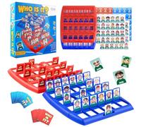 FCXVXCL Qui Est Ce Enfant Jeu De Devine Qui Je suis Jeu De Société Classique Amusant Raisonnement Jeux Cartes À Deviner Jouet Plaisir pour Famille Fête Parents E Enfants