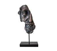 FCYADDQ Décorations de Bureau Sculpture Statue Vintage Résumé de Collection Figurines Home Office Bibliothèque de Bureau Décor Décorations pour Le Bureau(B)