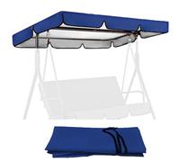 FCZVWPR Auvent De Balançoire Extérieur De Remplacement, Tissu D'ombrage De Balançoire De Banc, Auvent De Patio D'ombrage, Imperméable, Adapté Au Jardin Extérieur(Red,195 * 125 * 15cm)