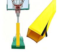 FCZVWPR H-6FT-4 X4, H-6FT-6 X6, H-6FT-9 X9, Rembourrage De Poteau De Cerceau De Basket-Ball, Coussin De Protection Universel, Enveloppe De Sécurité, for La Salle(Yellow,H-5FT-7 X7)