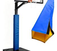 FCZVWPR H-6FT-4 X4, H-6FT-6 X6, H-6FT-9 X9, Rembourrage De Poteau De Cerceau De Basket-Ball, Coussin De Protection Universel, Enveloppe De Sécurité, for La Salle(Blue,H-5FT-6 X6)