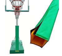 FCZVWPR H-6FT-4 X4, H-6FT-6 X6, H-6FT-9 X9, Rembourrage De Poteau De Cerceau De Basket-Ball, Coussin De Protection Universel, Enveloppe De Sécurité, for La Salle(Green,H-4FT-6.5"X6.5")