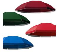 FCZVWPR Tissu De Parapluie, Tissu De Remplacement for Parapluies, Dessus De Remplacement De Parasols, for 8 Baleines, Auvent Uniquement, for Terrasse De Jardin(Blue,300cm)