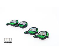 FD&D - Bouchon à vis brillant multi-usage - Vert - Avec vis M6