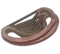 FD Lot de 24 bandes abrasives pour lime électrique Black & Decker Grains assortis : 16 bandes de 40/60/80/120/180/240 13 x 457 mm.