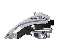 FD-TY600 Tourney Front Mech, Triple, Top Swing, Dual Pull, 66-69, pour 42T, Noir