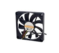 FD127010MB-H 70x70x10mm DC 12V 0.20A ventilateur de refroidissement industriel à double roulement à billes