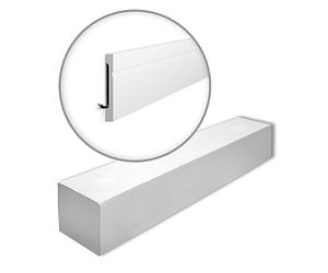 FD15 WALLSTYL Plinthe - 8 pièces (16 m) - 150 x 18 x 2000 mm - NOËL & MARQUET - une marque de NMC - Polystyrène haute densité