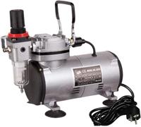 Fd18-2 Aérographe À Piston Unique Sans Huile Mini Compresseur Sans Huile À Piston Unique Avec Régulateur, Piège À Humidité Pour Passe-Temps, Tatouage, Graphiques, Etc.