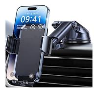 FDAFZCIOK Support Téléphone Voiture pour Alfa Romeo Stelvio 2017-2021 2022, Rotation 360° Opération à Une Main Un Bouton de LibérationNe bloquez Pas la Vue Forte applicabilité