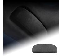 FDAIUN Auto Alcanatrn Étui à lunettes pour Porsche Macan Macar 2014-2023 Porte-lunettes de soleil Support de lunettes Boîte de rangement Accessoires Étui à lunettes Noir