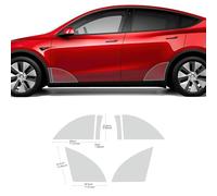 FDAIUN PPF Film de protection de peinture pour Tesla Model Y 2020 2021 2022 2023 TPU PPF Film de protection transparent Accessoires (protection de passage de roue)