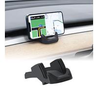FDAIUN Support de téléphone en silicone antidérapant pour tableau de bord pour Tesla Model 3 Y - Compatible avec tous les smartphones (modèle 3 2021-2023 et modèle Y 2021-2024)