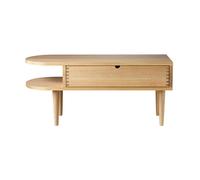FDB Møbler Banc F24 Radius Oak nature lacquered 35x90 cm