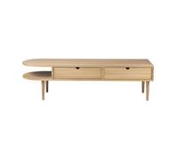 FDB Furniture F24 Banc 145 cm Chêne Laqué