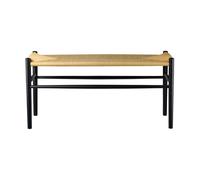 FDB Møbler Banc J163 Piano Oak black painted-nature