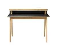 FDB Møbler Bureau C68 Nørrebro nature/noir LxlxH 118x69,4x88,7cm/bureau H 75cm