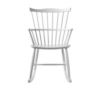 FDB Furniture J52G Chaise Berçante Blanche