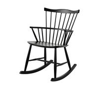 FDB Møbler Chaise à bascule J52G Hêtre RAL 9005