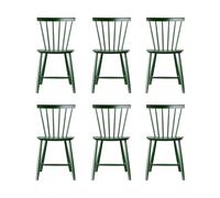 FDB Møbler Chaise J46. Hêtre bottle green peint. 6-pack