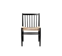 FDB Møbler Chaise J80 Beech black painted-nature