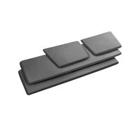 FDB Møbler Coussin d'assise J149 Black leather