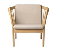 FDB Møbler Fauteuil J146 Oak nature lacquered-beige