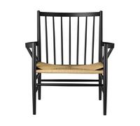 FDB Møbler Fauteuil J82 Beech black painted-nature