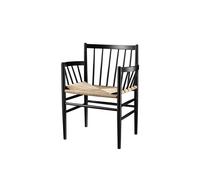 FDB Møbler J81 Chaise de Salle à Manger Noire