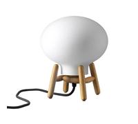 FDB Møbler Lampe de table U6 Hiti Mini Opal glass-oak nature lacquered