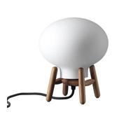 FDB Møbler Lampe de table U6 Hiti Mini Opal glass-walnut nature lacquered