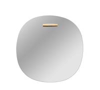FDB Møbler Miroir mural I4 Birksø Oak nature lacquered Ø50 cm